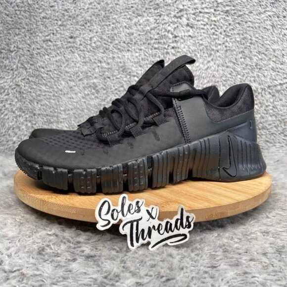 Nike Free Metcon 5 Women Size 6 Black Workout DV3950-004 - Picture 5 of 8